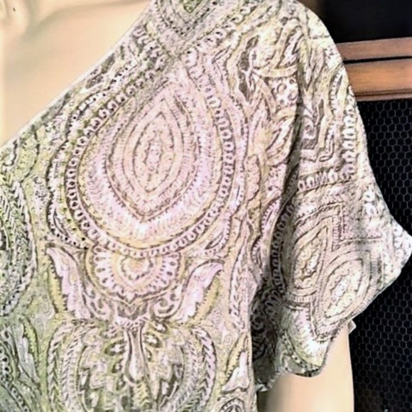 NEW CHICO'S EMBELLISHMENT TOP SIZE 3 LARGE 16 - Picture 3 of 8